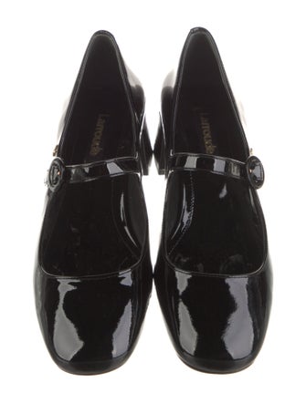 Larroude Patent Leather Pumps