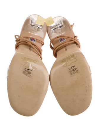 Larroude Leather Sandals