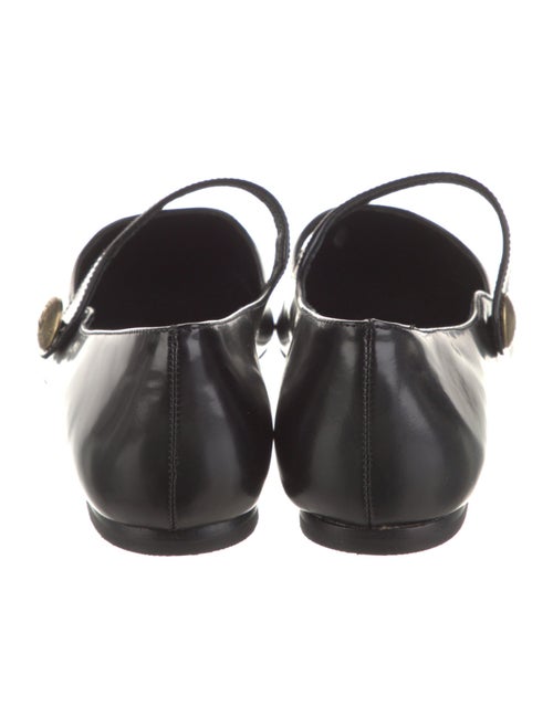Larroude Patent Leather Mary Jane Flats
