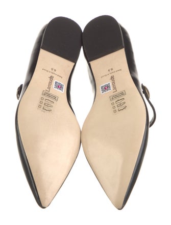 Larroude Patent Leather Mary Jane Flats