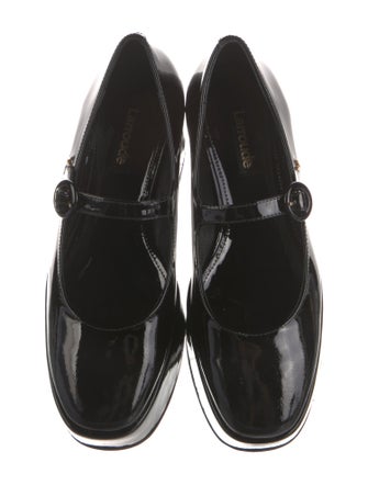 Larroude Patent Leather Oxfords