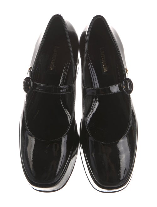 Larroude Patent Leather Oxfords