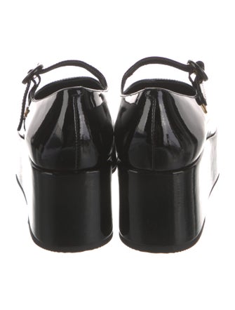 Larroude Patent Leather Oxfords