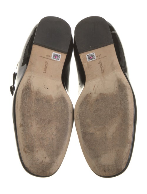 Larroude Patent Leather Mary Jane Flats
