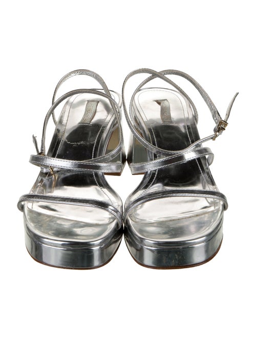 Larroude Leather Sandals