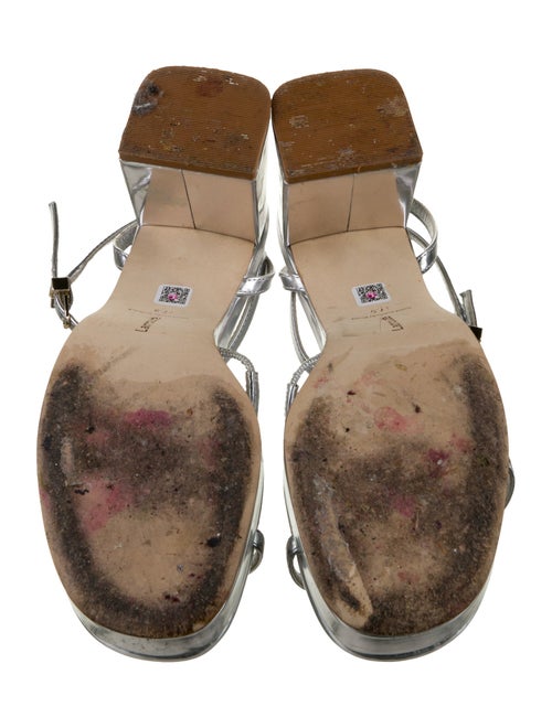 Larroude Leather Sandals