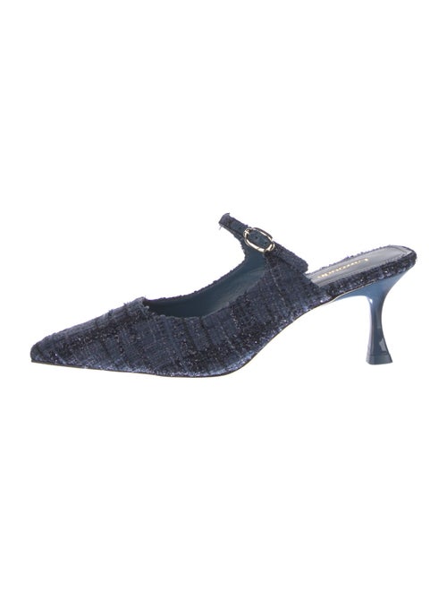 Larroude Printed Mules