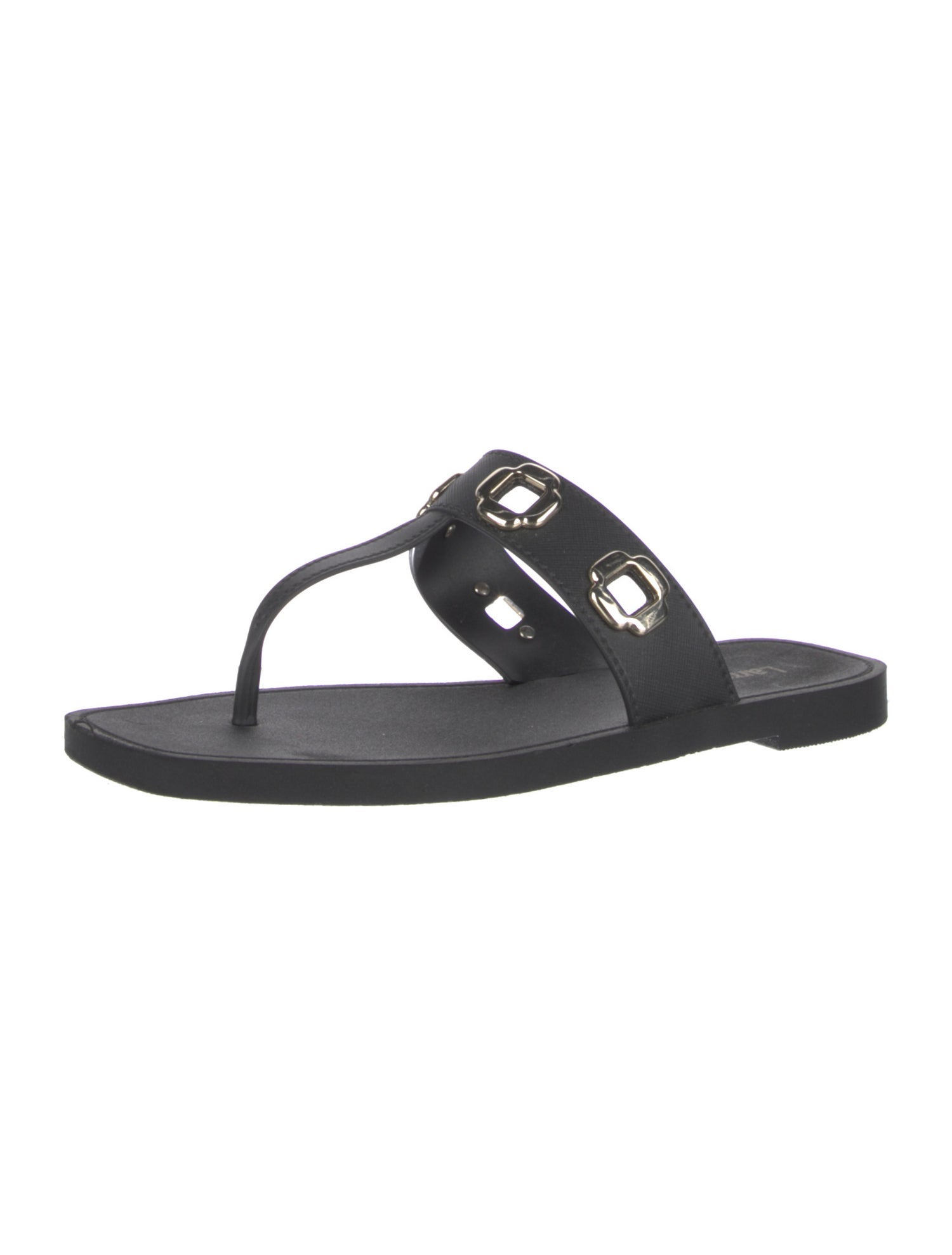 Larroude Rubber Slides