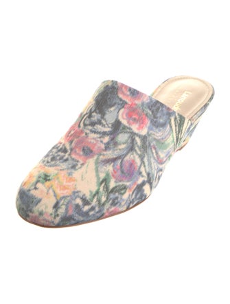 Larroude Printed Mules
