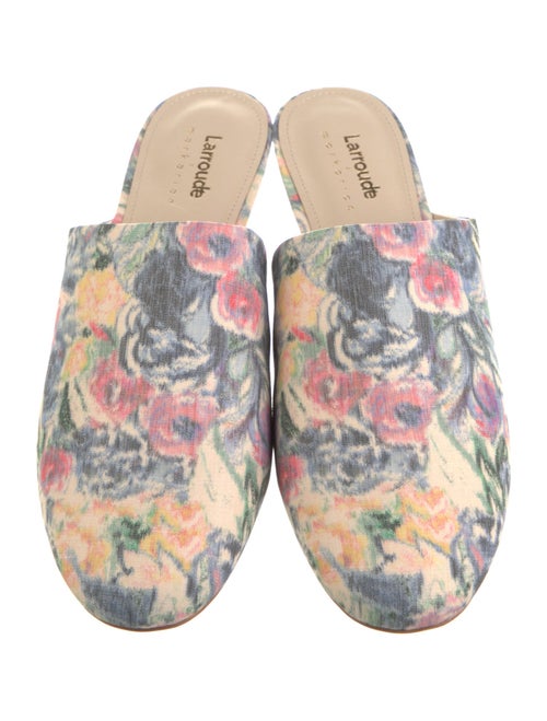 Larroude Printed Mules
