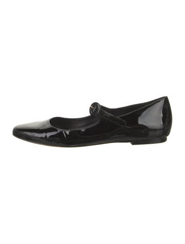 Larroude Flats Patent Leather Mary Jane 8