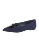 Larroude Suede Ballet Flats