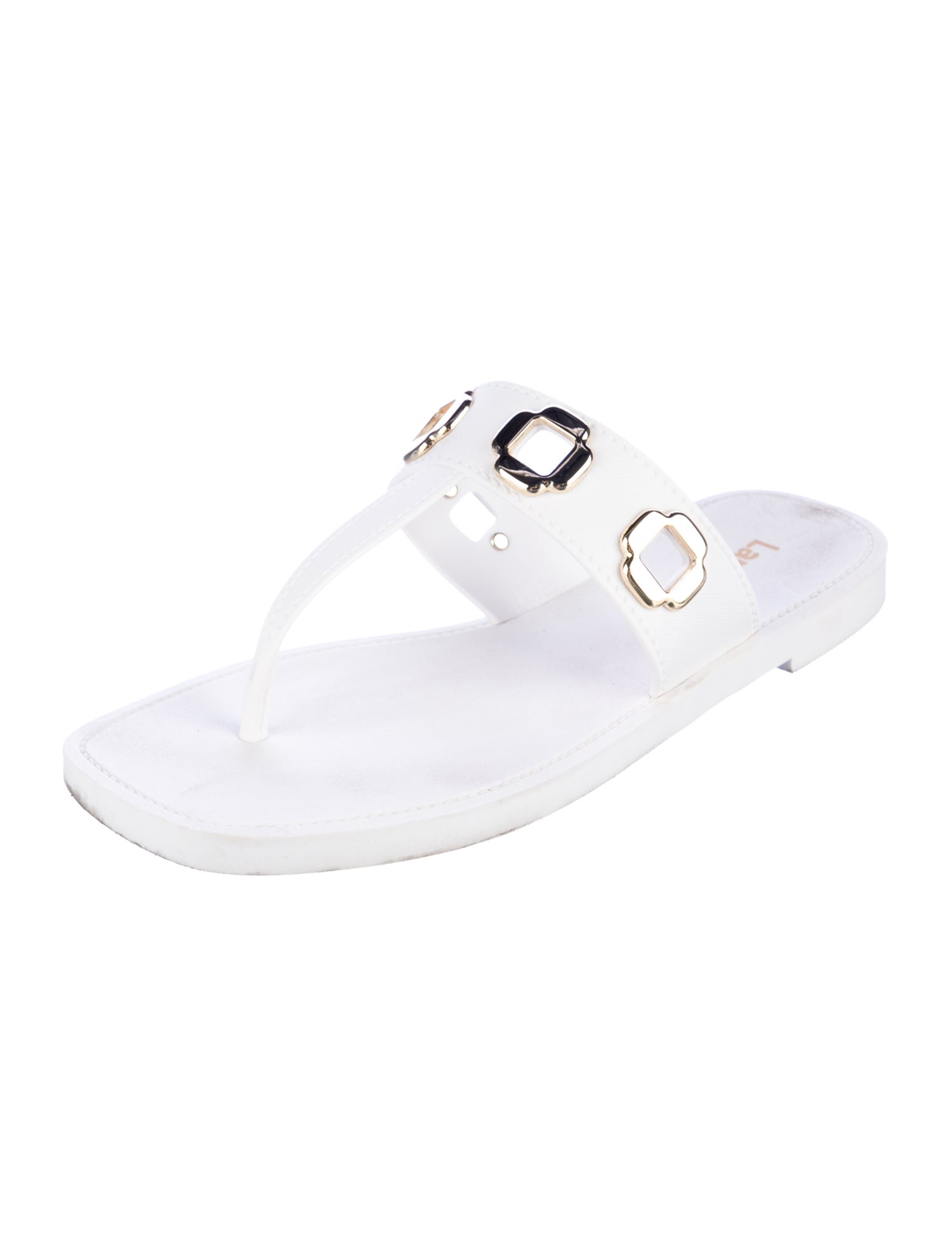 Larroude Rubber Slides