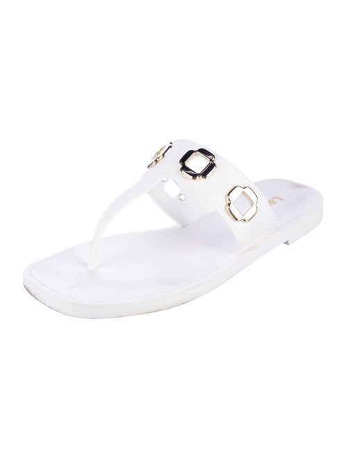 Larroude Rubber Slides