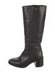 Larroude Leather Riding Boots