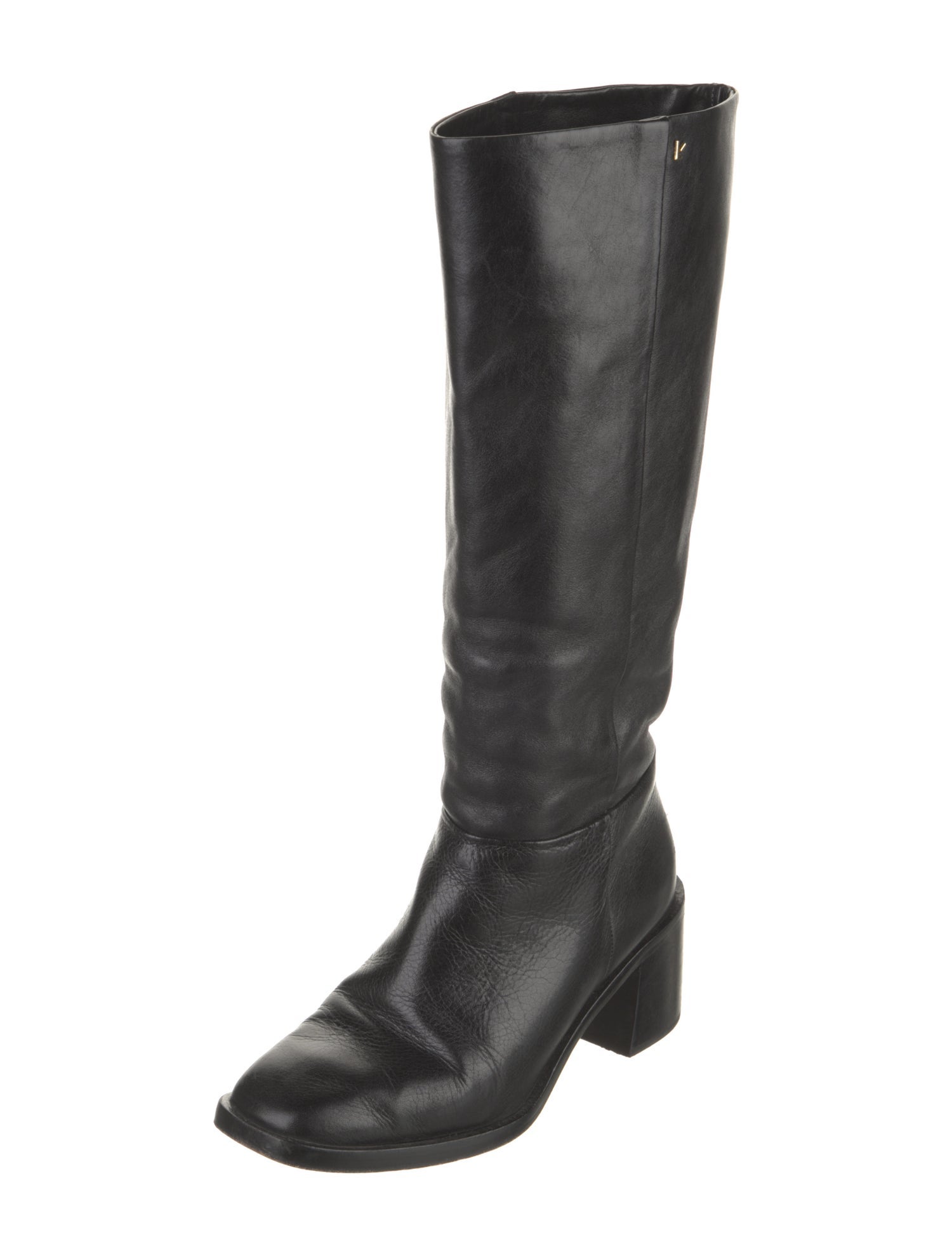 Larroude Leather Riding Boots