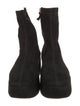 Larroude Suede Sock Boots