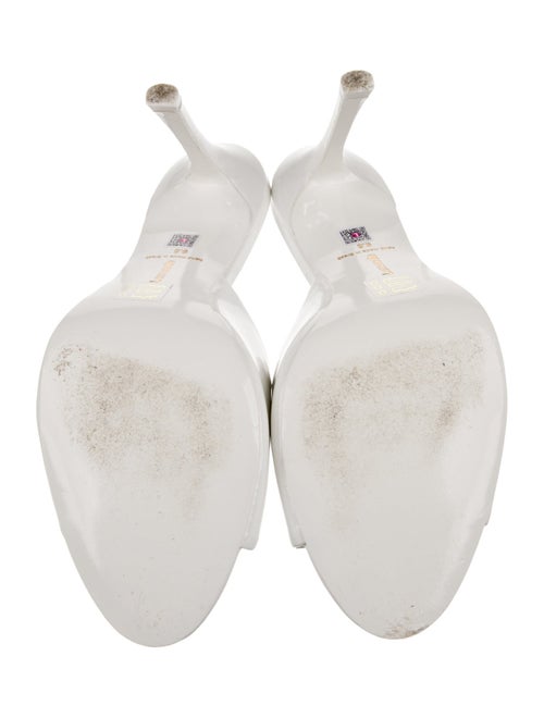 Larroude Patent Leather Slides