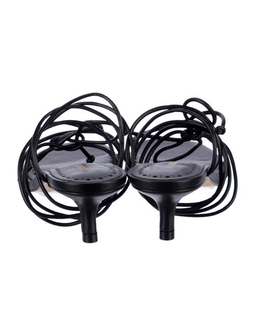 Larroude Leather Gladiator Sandals