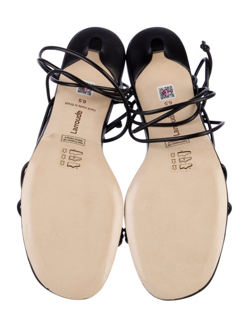 Larroude Leather Gladiator Sandals