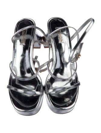 Larroude Leather Sandals