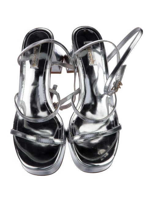 Larroude Leather Sandals