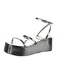 Larroude Patent Leather Sandals