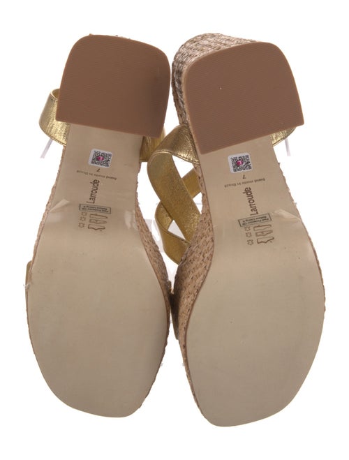 Larroude Tweed Espadrilles