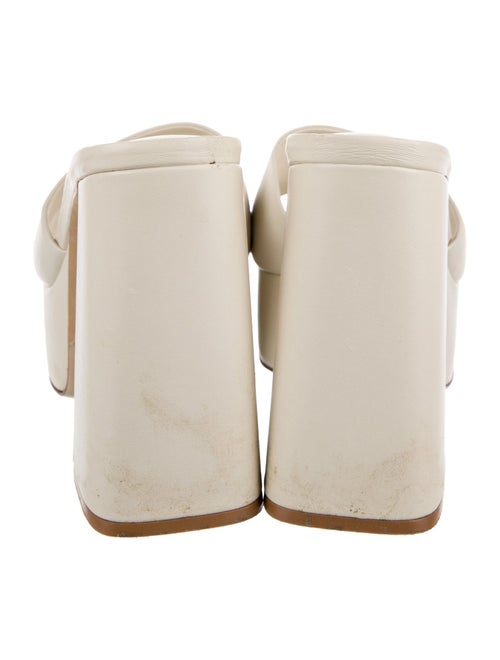 Larroude Leather Slides