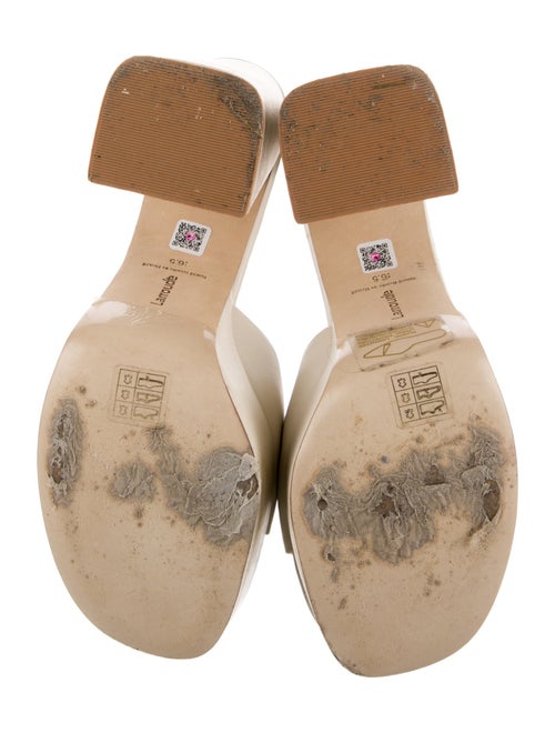 Larroude Leather Slides