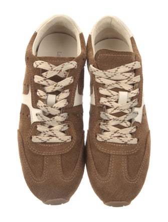 Larroude Suede Sneakers