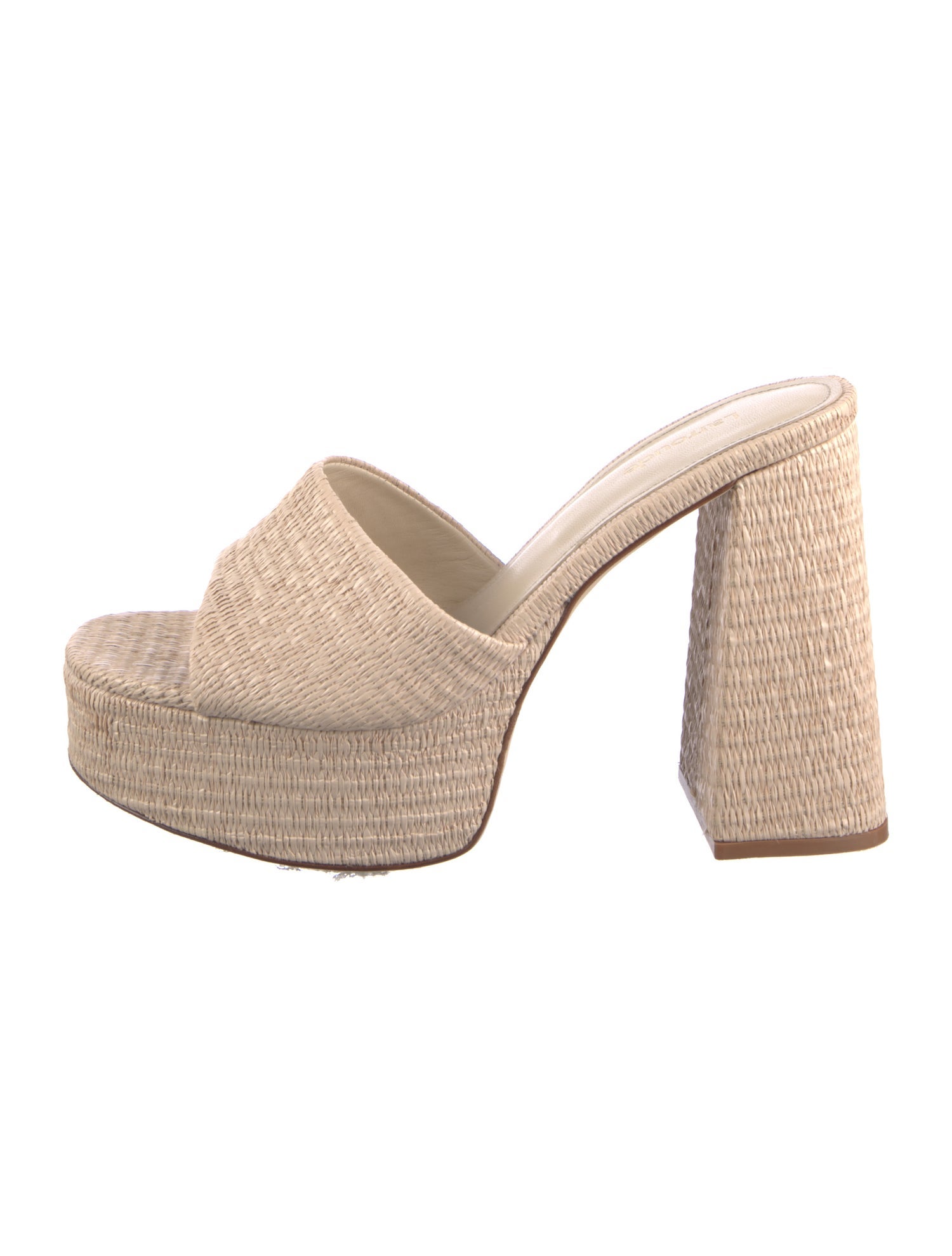 Larroude Straw Slides