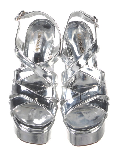 Larroude Leather Sandals