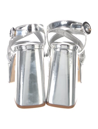 Larroude Leather Sandals