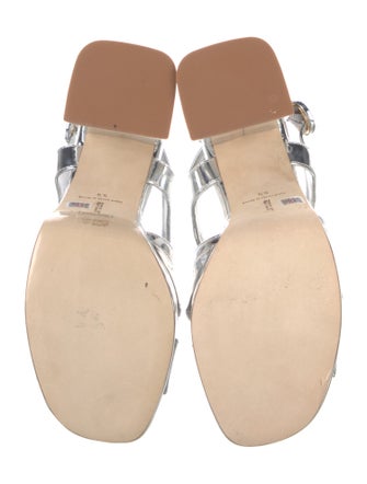 Larroude Leather Sandals