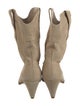 Larroude Suede Western Boots