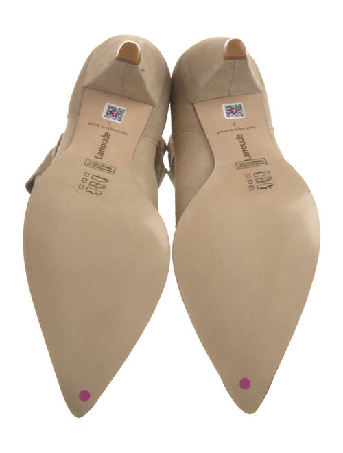 Larroude Suede Western Boots