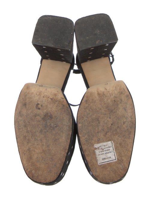 Larroude Suede D'Orsay Pumps