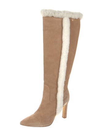 Larroude Suede Boots
