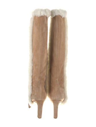 Larroude Suede Boots