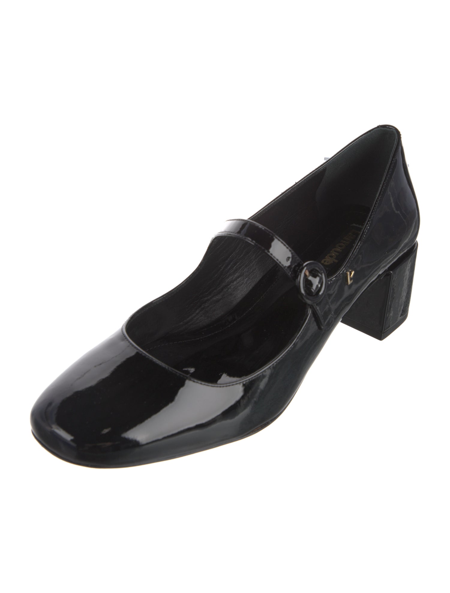 Larroude Patent Leather Pumps