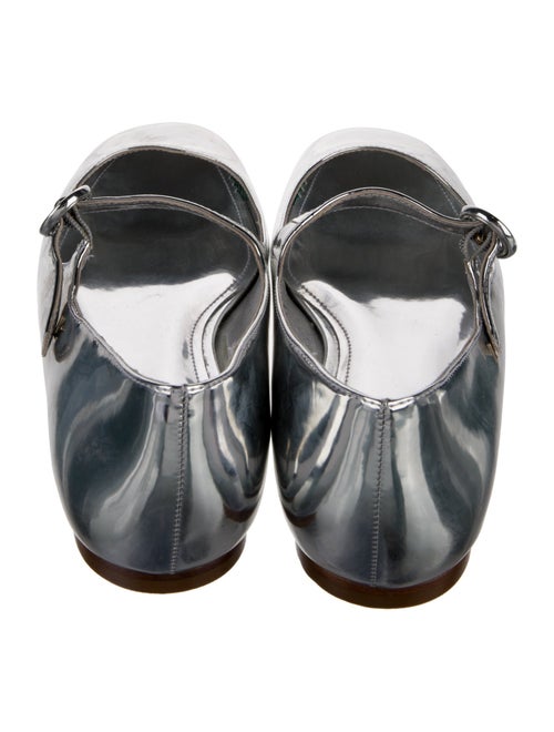 Larroude Patent Leather Mary Jane Flats
