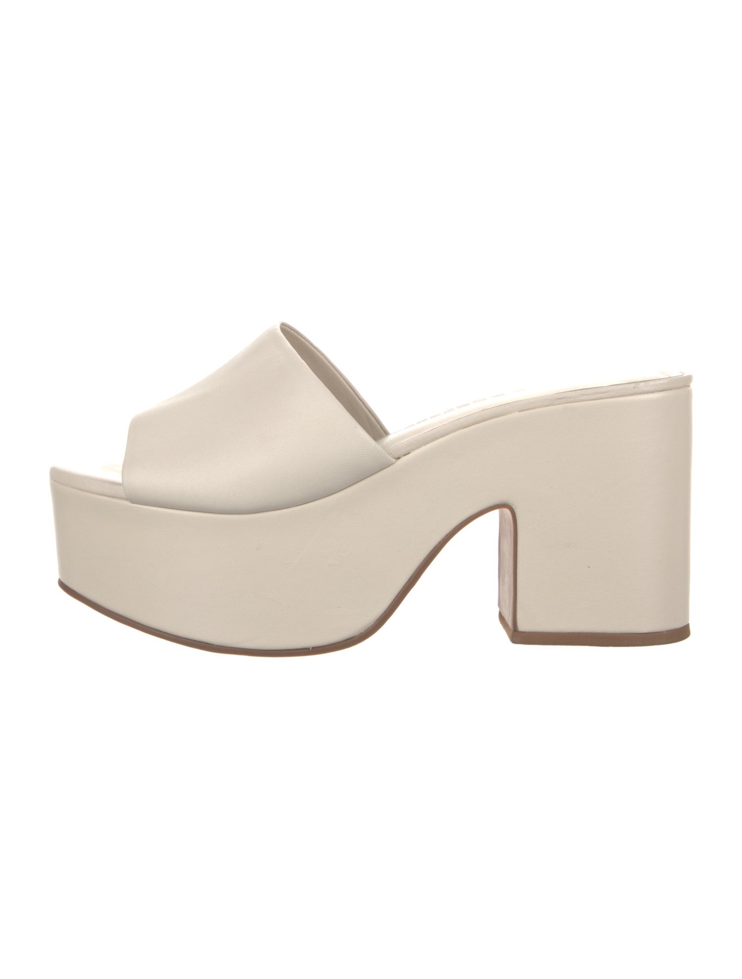 Larroude Leather Slides