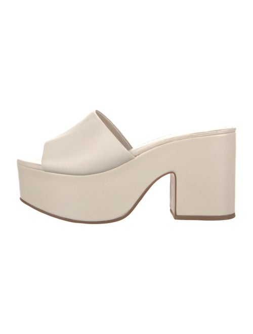 Larroude Leather Slides