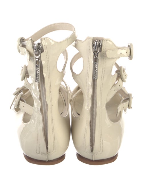 Larroude Patent Leather Mary Jane Flats