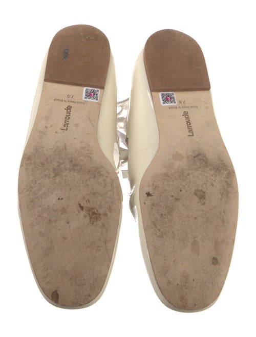 Larroude Patent Leather Mary Jane Flats