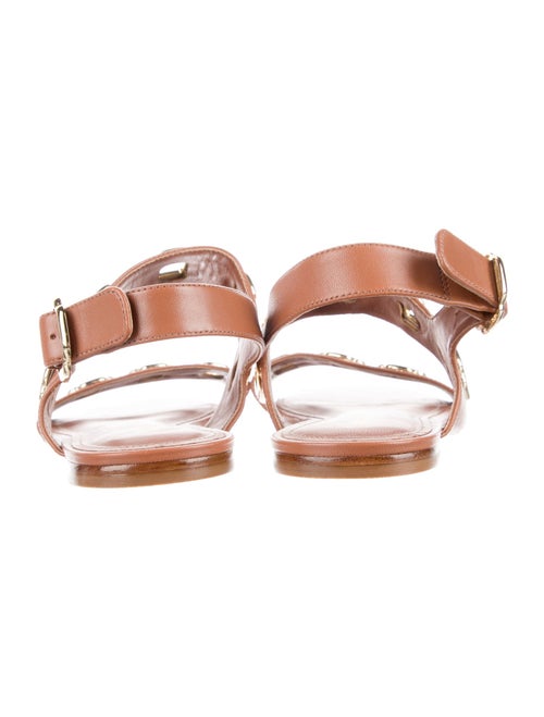 Larroude Leather Gladiator Sandals