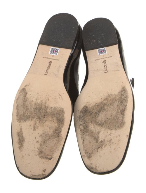 Larroude Patent Leather Mary Jane Flats