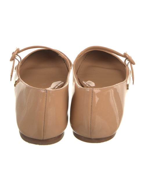 Larroude Patent Leather Mary Jane Flats