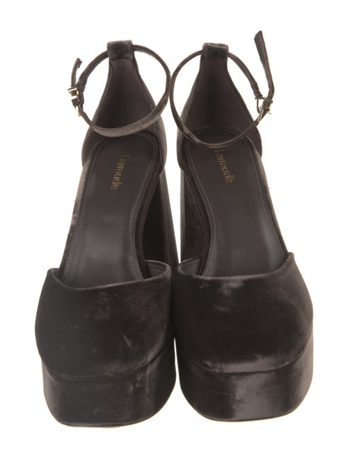 Larroude Velvet D'Orsay Pumps